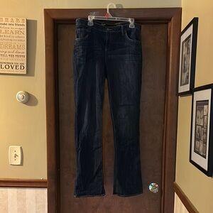 Simply Vera Vera Wang Midnight Blue Straight Leg Jeans